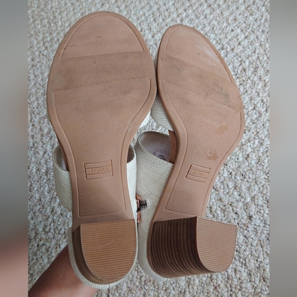 TOMS Milan Closed Toe Heel size 7.5 - Picture 14 of 15